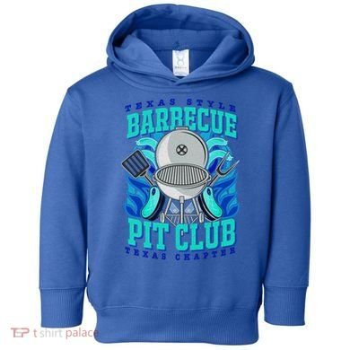 Texas Bbq Pit Club Griller Pitmaster Barbecue Lover Gift Toddler Hoodie