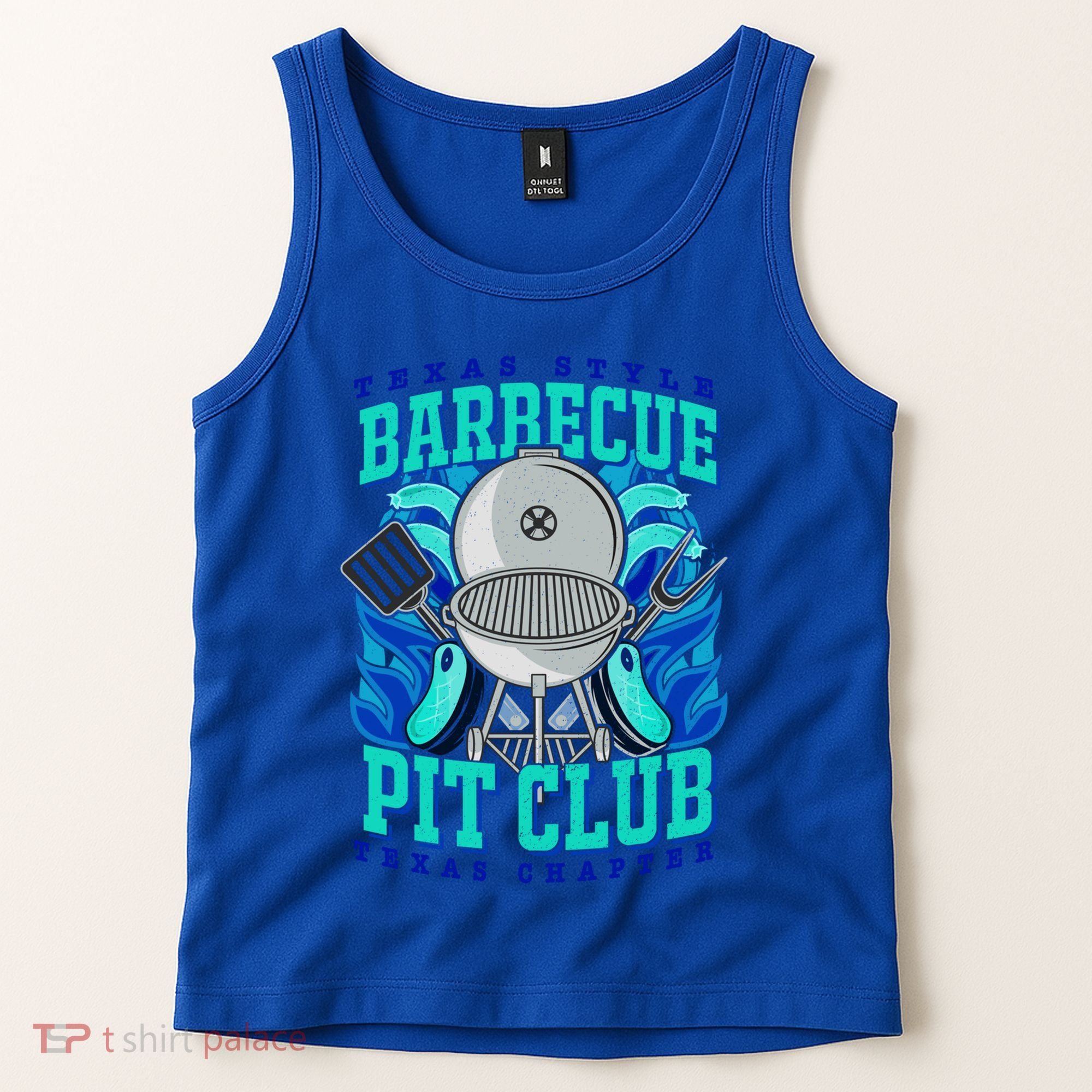 Texas Bbq Pit Club Griller Pitmaster Barbecue Lover Gift Tank Top