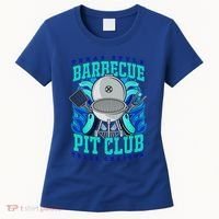 Texas Bbq Pit Club Griller Pitmaster Barbecue Lover Gift Women's T-Shirt thumb 0