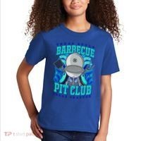 Texas Bbq Pit Club Griller Pitmaster Barbecue Lover Gift Kids T-Shirt thumb 2