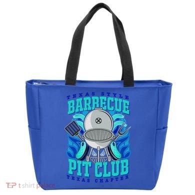 Texas Bbq Pit Club Griller Pitmaster Barbecue Lover Gift Tote Bag