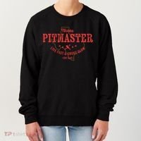Texas Bbq Pitmaster For Meat Smoking Grilling Barbecuing Dad Meaningful Gift Women's Sweatshirt thumb 0
