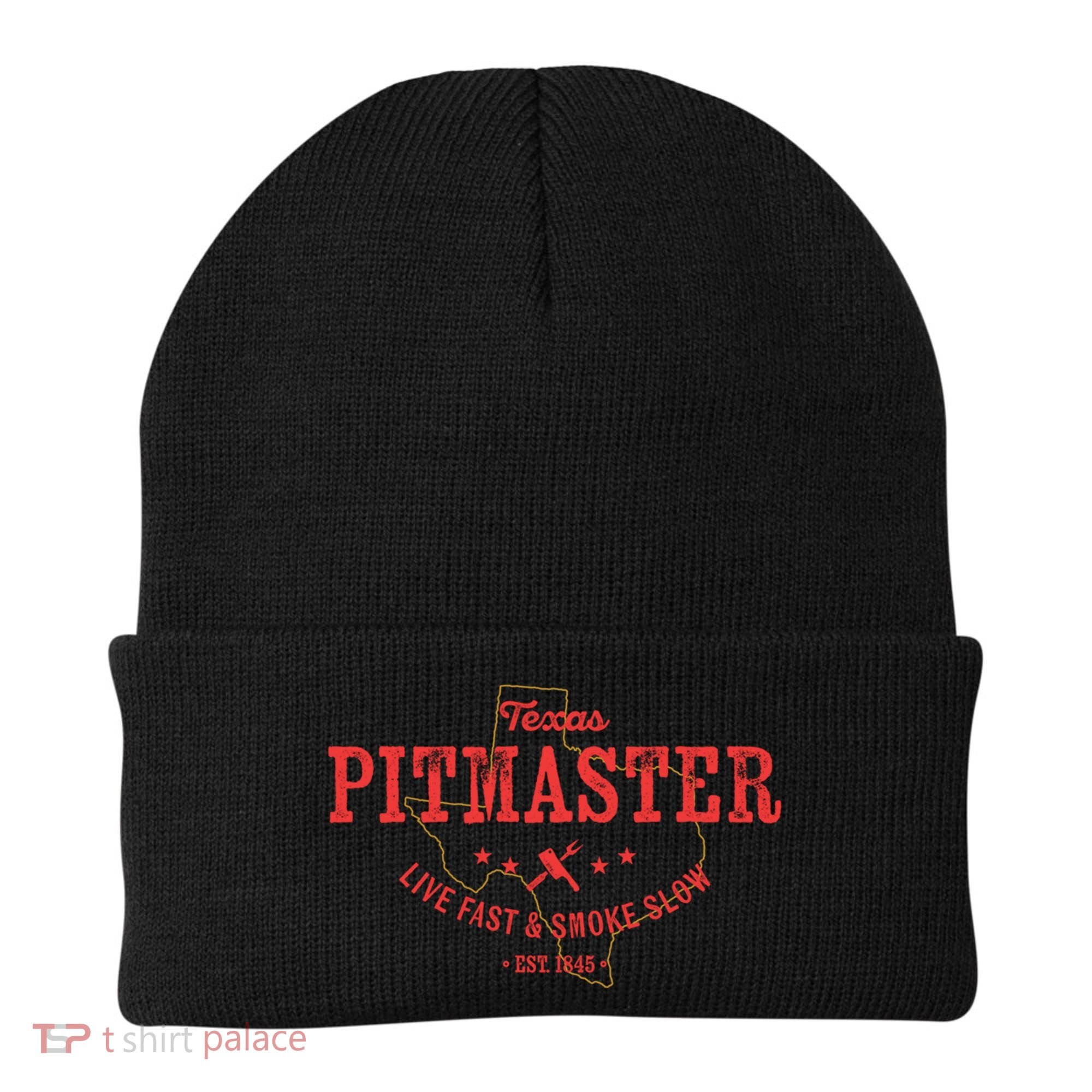 Texas Bbq Pitmaster For Meat Smoking Grilling Barbecuing Dad Meaningful Gift Beanie