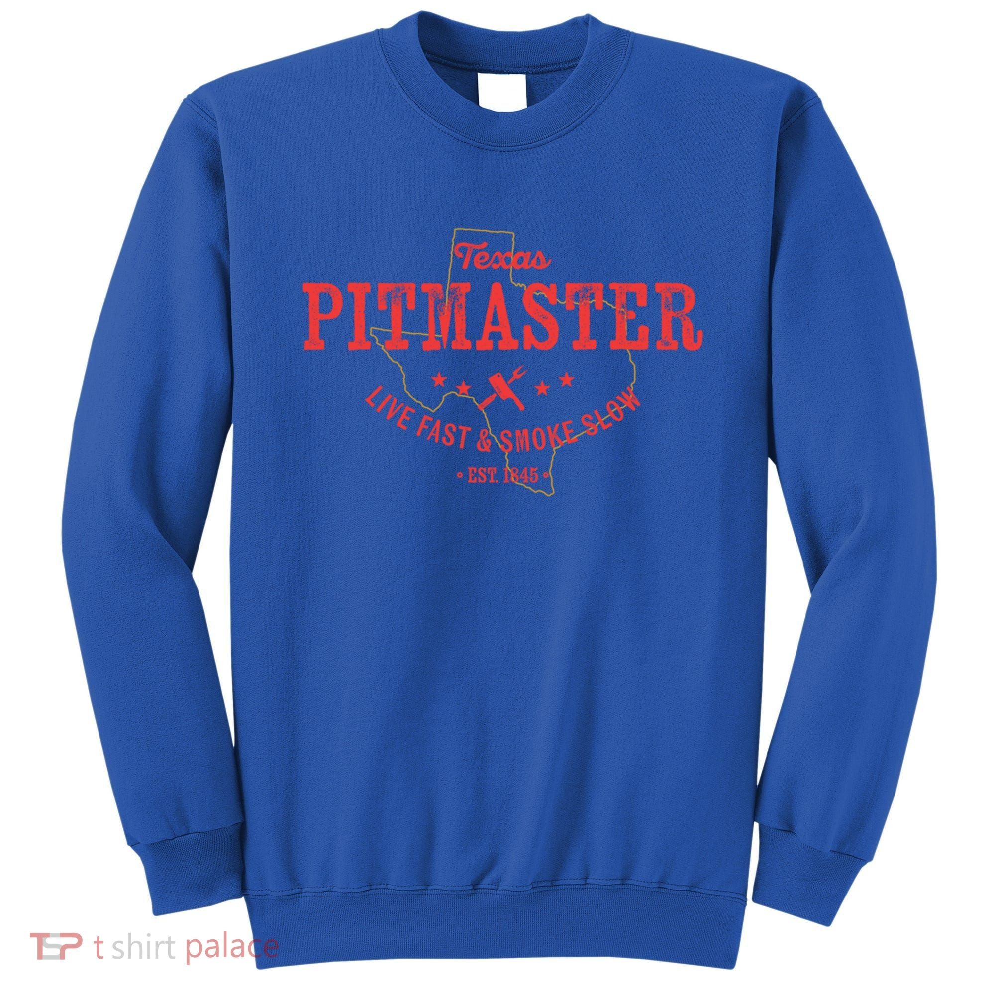 Texas Bbq Pitmaster For Meat Smoking Grilling Barbecuing Dad Meaningful Gift Sweatshirt