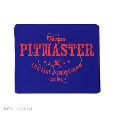Texas Bbq Pitmaster For Meat Smoking Grilling Barbecuing Dad Meaningful Gift Mousepad