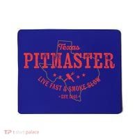 Texas Bbq Pitmaster For Meat Smoking Grilling Barbecuing Dad Meaningful Gift Mousepad thumb 0
