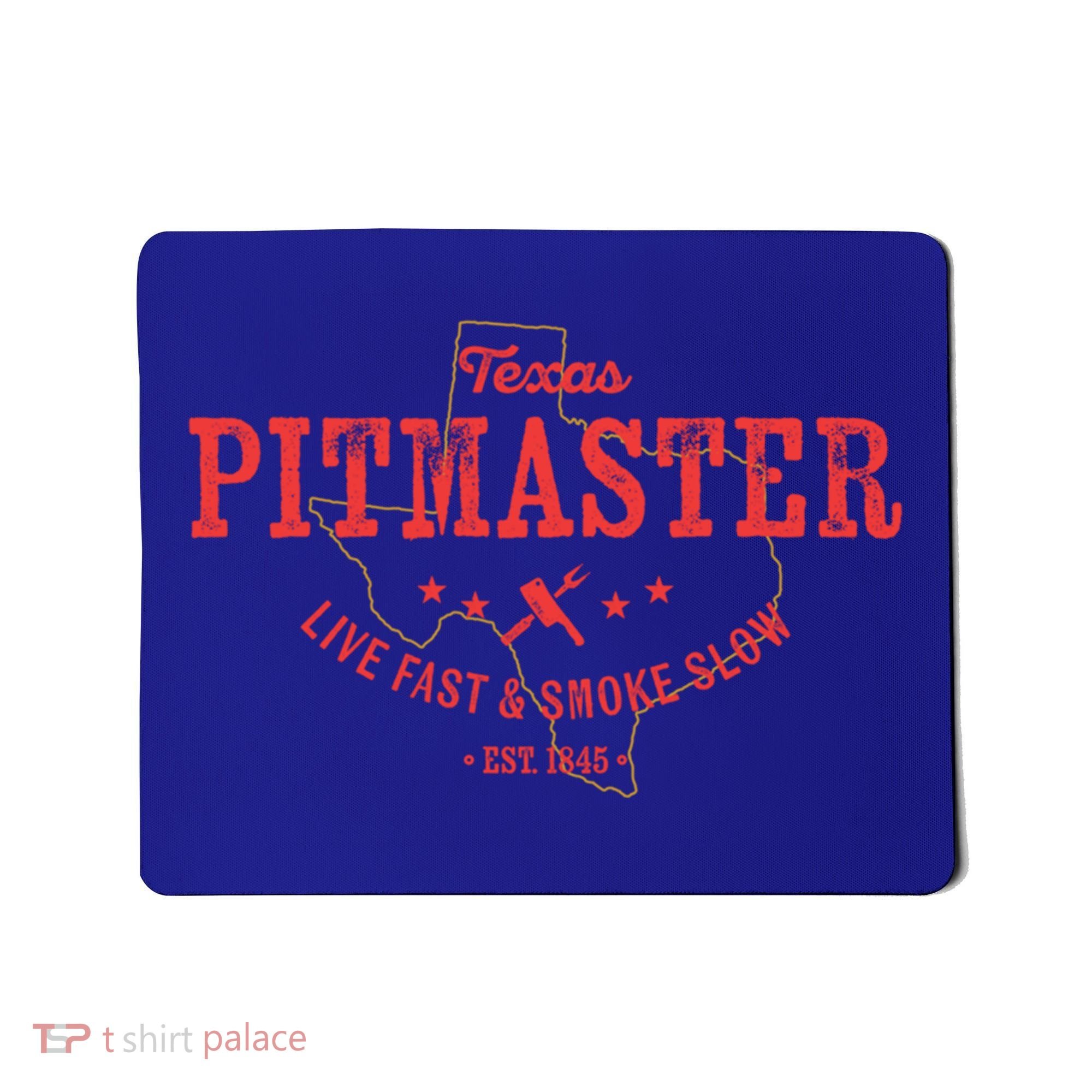 Texas Bbq Pitmaster For Meat Smoking Grilling Barbecuing Dad Meaningful Gift Mousepad