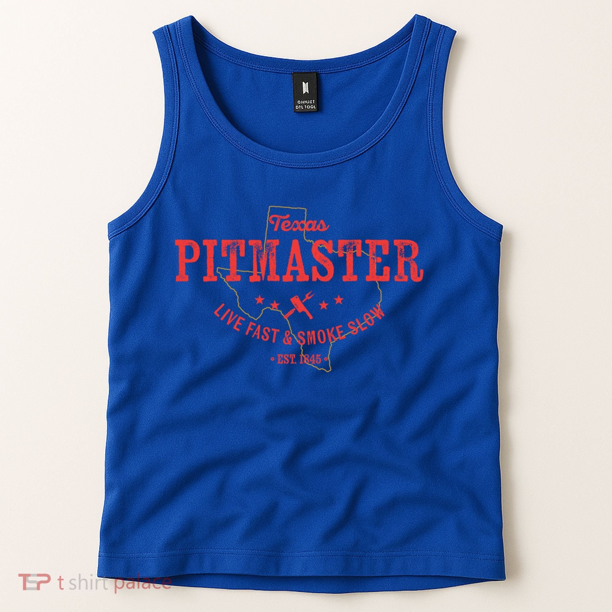 Texas Bbq Pitmaster For Meat Smoking Grilling Barbecuing Dad Meaningful Gift Tank Top