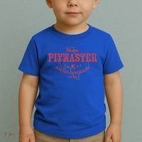 Texas Bbq Pitmaster For Meat Smoking Grilling Barbecuing Dad Meaningful Gift Toddler T-Shirt thumb 2