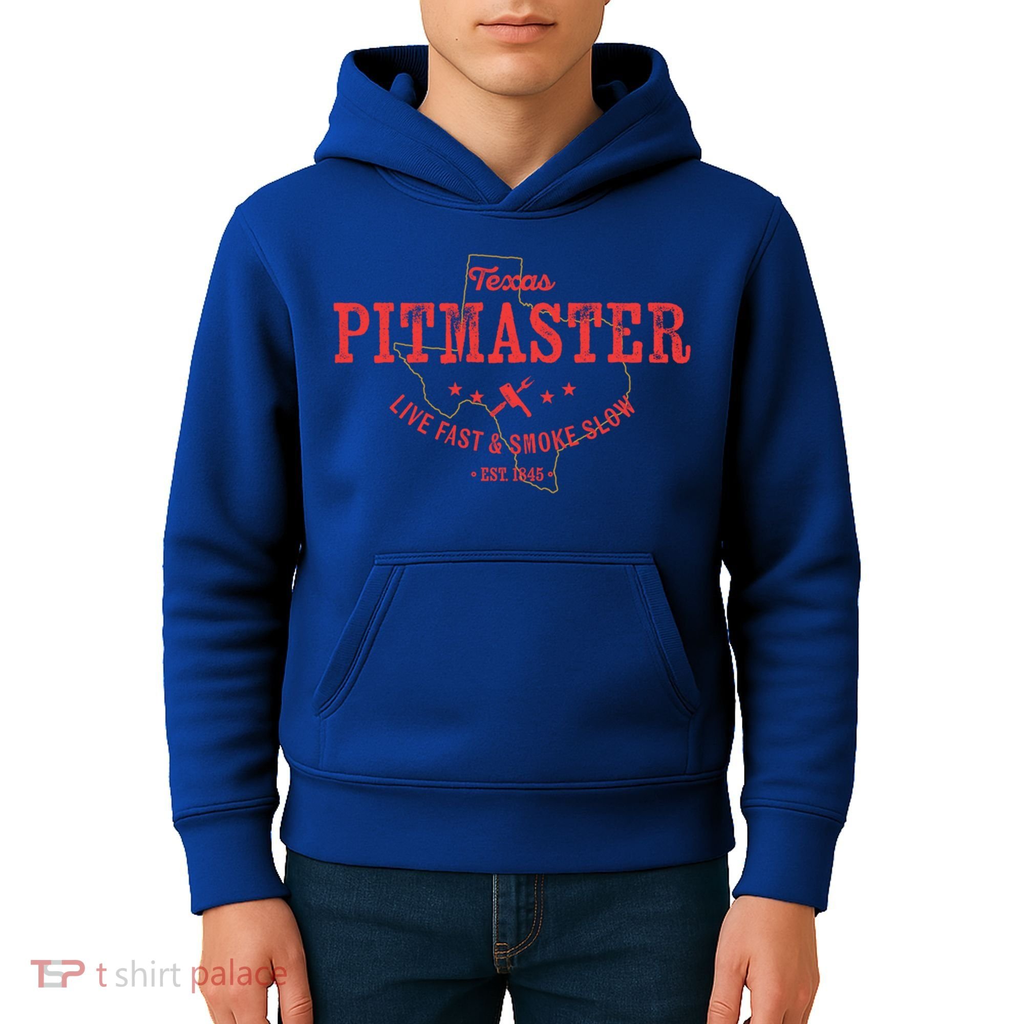 Texas Bbq Pitmaster For Meat Smoking Grilling Barbecuing Dad Meaningful Gift Kids Hoodie