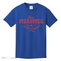 Texas Bbq Pitmaster For Meat Smoking Grilling Barbecuing Dad Meaningful Gift Kids T-Shirt thumb 0