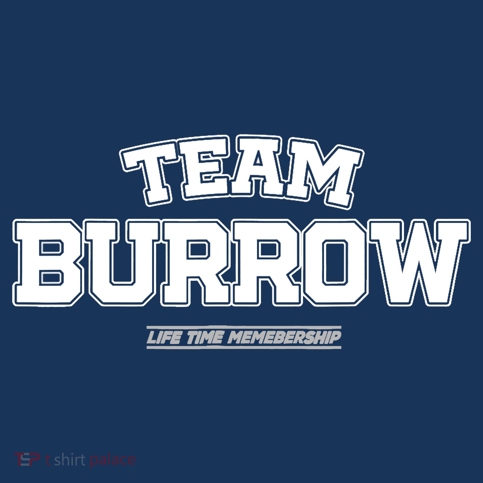 Team Burrow Proud Family Surname, Last Name Team Burrow T-Shirt