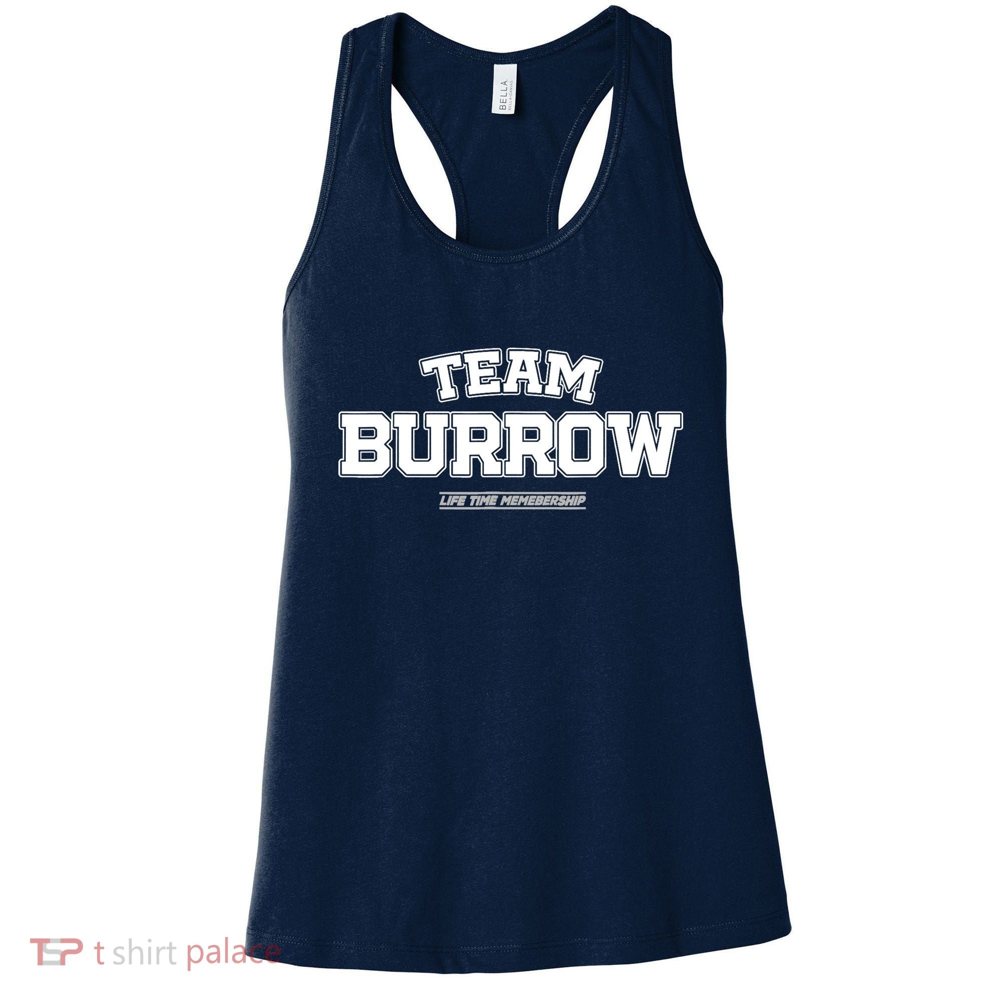 Team Burrow Proud Family Surname, Last Name Team Burrow Women's Tank Top