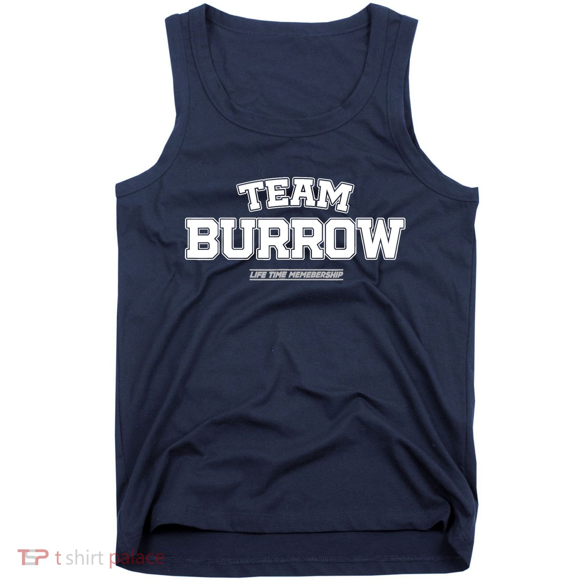 Team Burrow Proud Family Surname, Last Name Team Burrow Tank Top