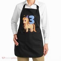 Third Birthday Pony Gift Apron thumb 2