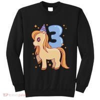 Third Birthday Pony Gift Sweatshirt thumb 0