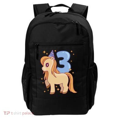 Third Birthday Pony Gift Backpack