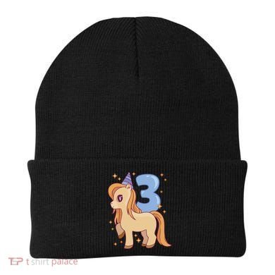 Third Birthday Pony Gift Beanie