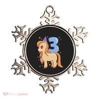 Third Birthday Pony Gift Ornament thumb 0