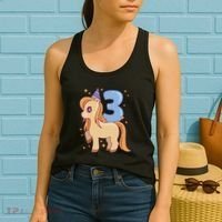 Third Birthday Pony Gift Women's Tank Top thumb 2