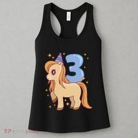 Third Birthday Pony Gift Women's Tank Top thumb 3