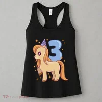 Third Birthday Pony Gift Women's Tank Top thumb 3