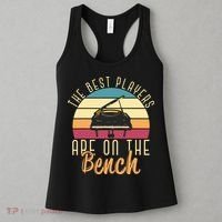 The Best Players Are On The Bench Funny Pianist Retro Piano Women's Tank Top thumb 3