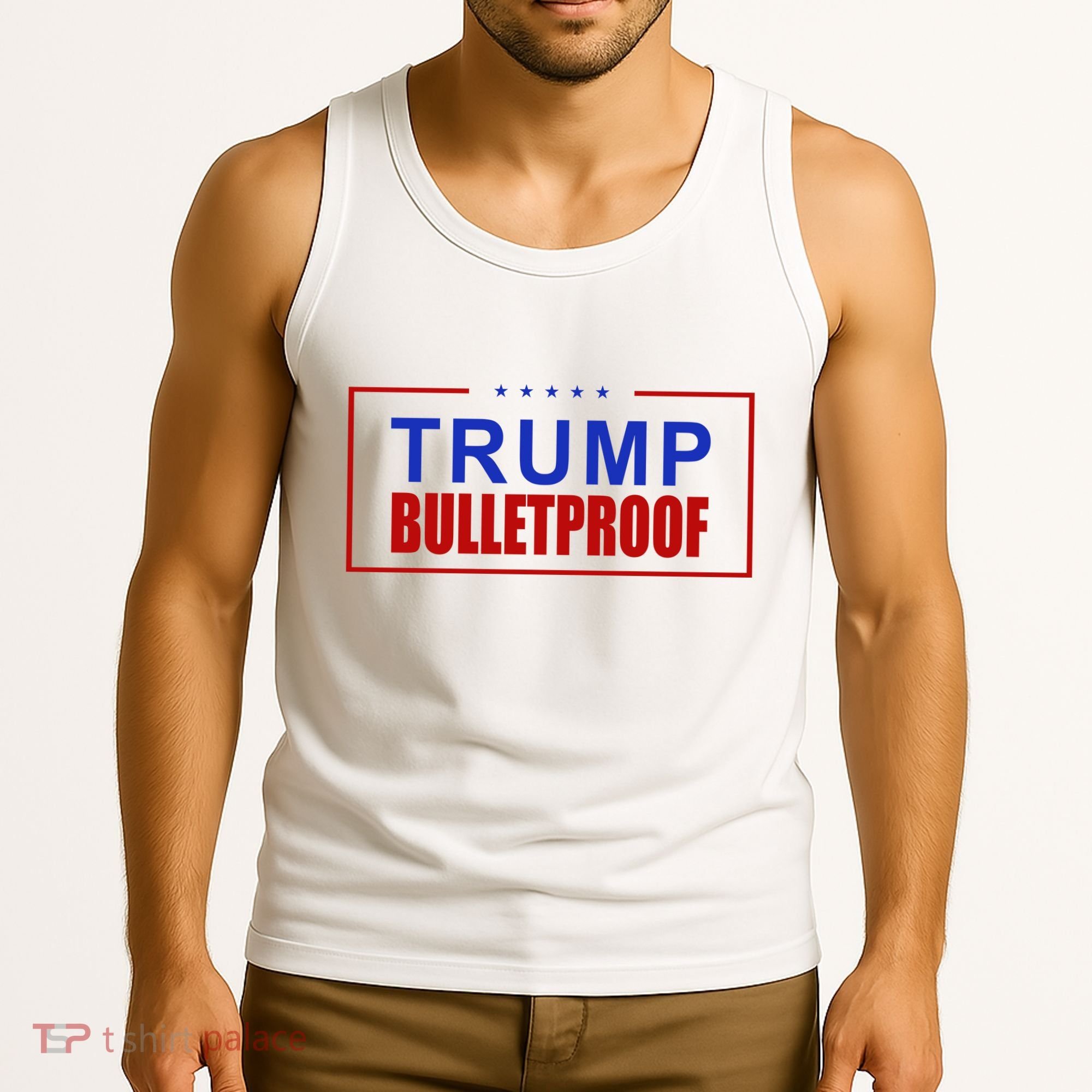 Trump Bulletproof Pro Trump America Tank Top