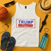 Trump Bulletproof Pro Trump America Tank Top thumb 4