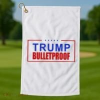 Trump Bulletproof Pro Trump America Golf Towel thumb 1