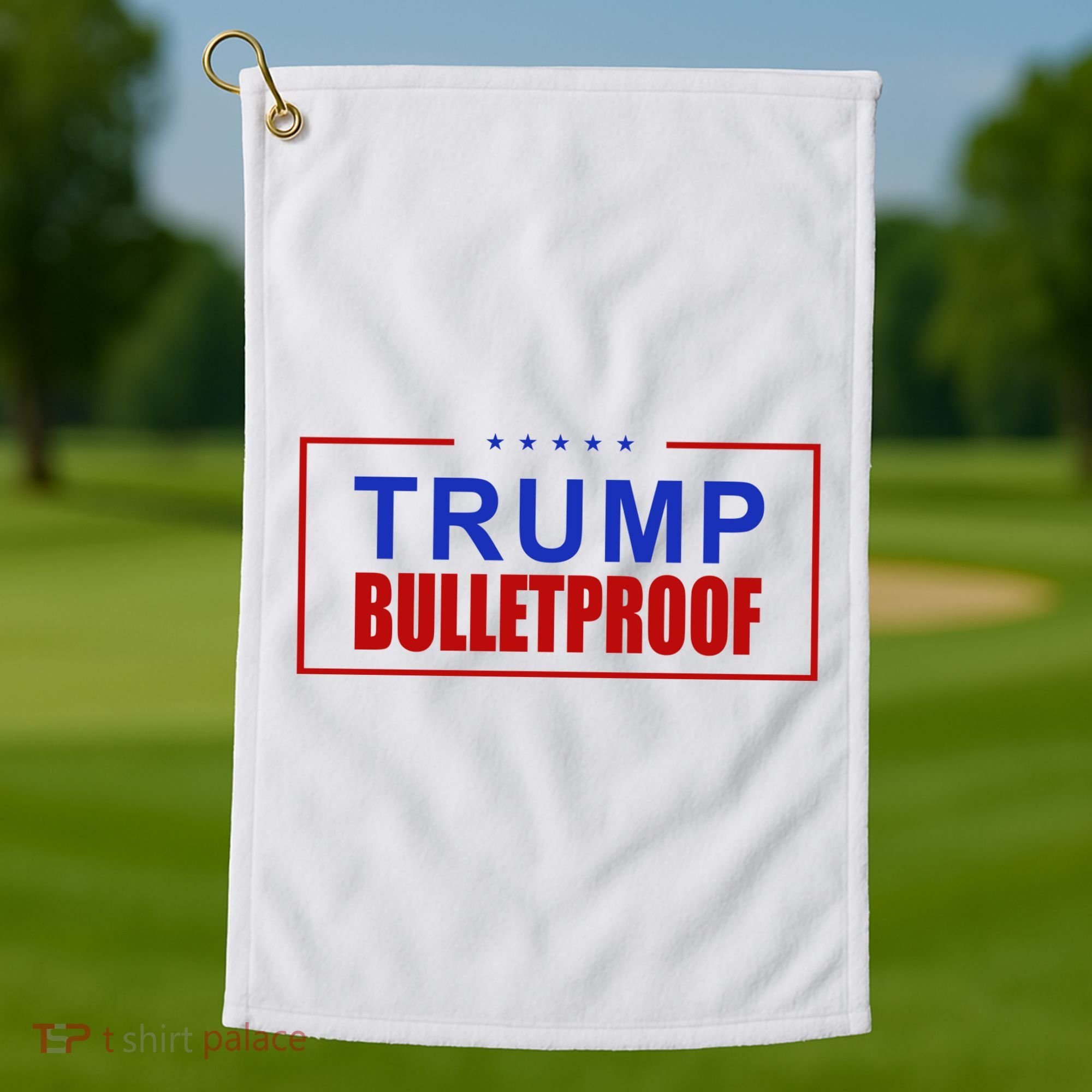 Trump Bulletproof Pro Trump America Golf Towel