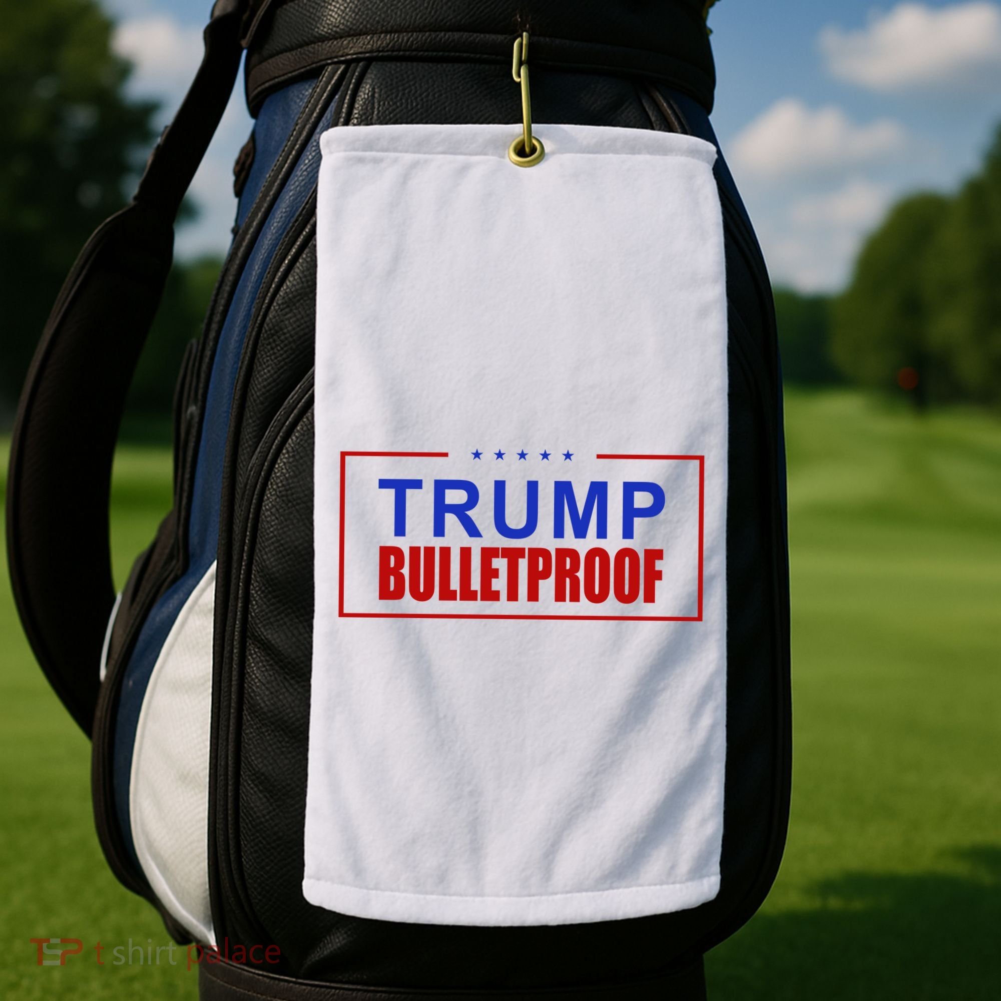 Trump Bulletproof Pro Trump America Golf Towel