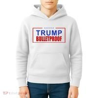 Trump Bulletproof Pro Trump America Kids Hoodie thumb 4
