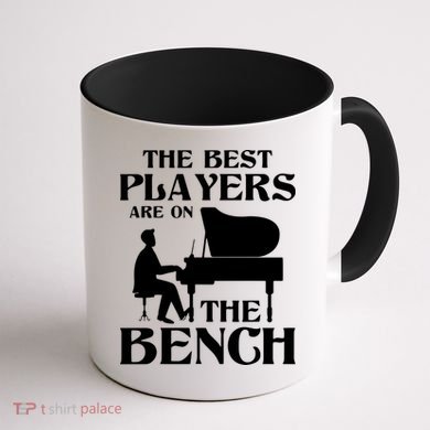 The Best Players Are On The Bench Piano Player Pianist Coffee Mug back