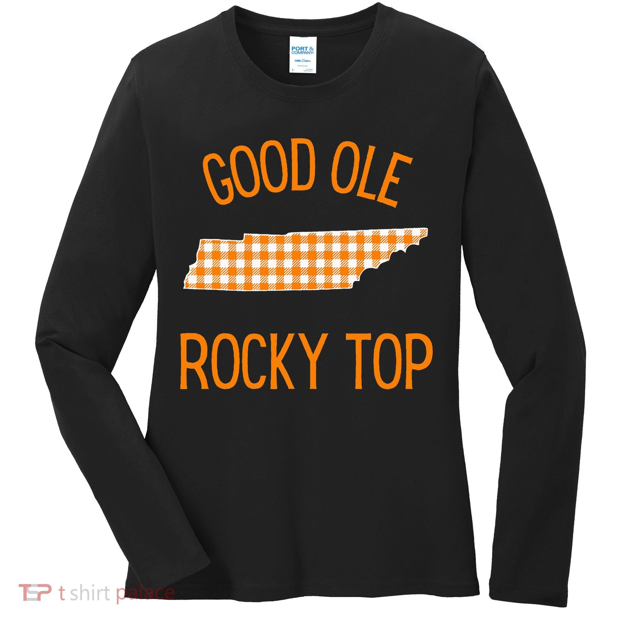 Tennessee Buffalo Plaid Classic Cute Tennessee Women's Long Sleeve Shirt