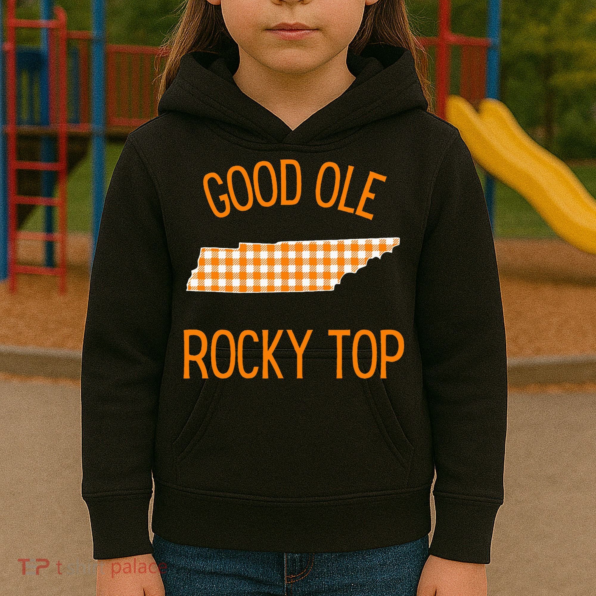 Tennessee Buffalo Plaid Classic Cute Tennessee Kids Hoodie