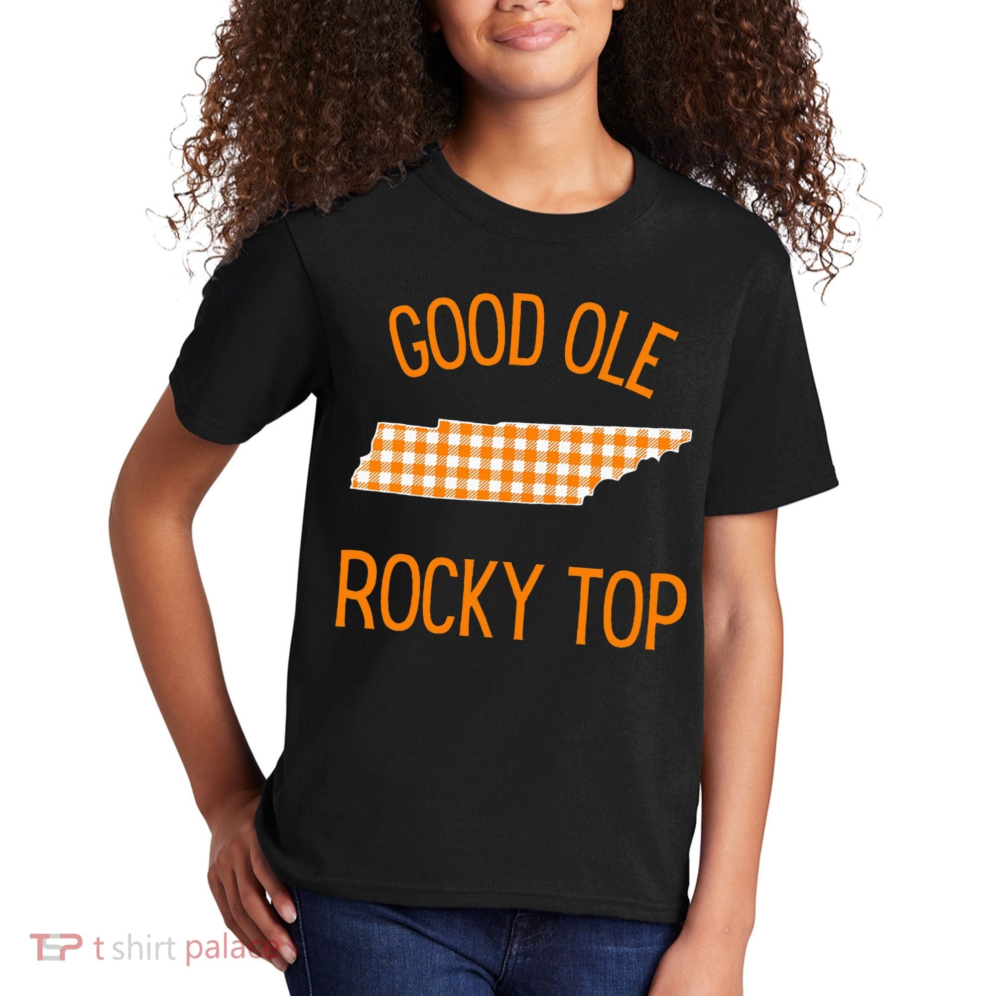 Tennessee Buffalo Plaid Classic Cute Tennessee Kids T-Shirt