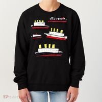 Titanic Britanic Poseidon Carpathia Famous Ship Gift. Women's Sweatshirt thumb 0