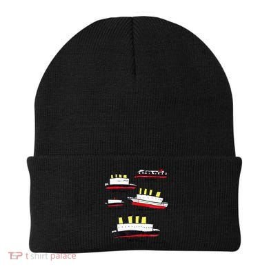 Titanic Britanic Poseidon Carpathia Famous Ship Gift. Beanie