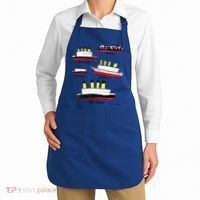 Titanic Britanic Poseidon Carpathia Famous Ship Gift. Apron thumb 2