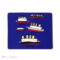 Titanic Britanic Poseidon Carpathia Famous Ship Gift. Mousepad thumb 0