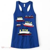 Titanic Britanic Poseidon Carpathia Famous Ship Gift. Women's Tank Top thumb 0