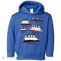 Titanic Britanic Poseidon Carpathia Famous Ship Gift. Toddler Hoodie thumb 0