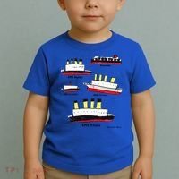 Titanic Britanic Poseidon Carpathia Famous Ship Gift. Toddler T-Shirt thumb 2