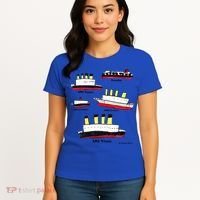 Titanic Britanic Poseidon Carpathia Famous Ship Gift. Women's T-Shirt thumb 4