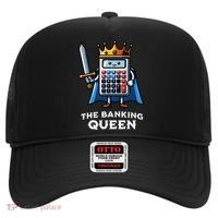 The Banking Queen Funny Illustration Calculator Hat thumb 0