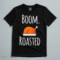 Thanksgiving Boom Roasted Turkey T-Shirt thumb 5