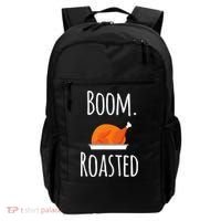 Thanksgiving Boom Roasted Turkey Backpack thumb 0