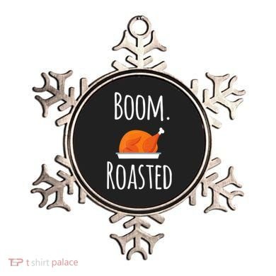 Thanksgiving Boom Roasted Turkey Ornament