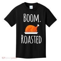Thanksgiving Boom Roasted Turkey Kids T-Shirt thumb 0